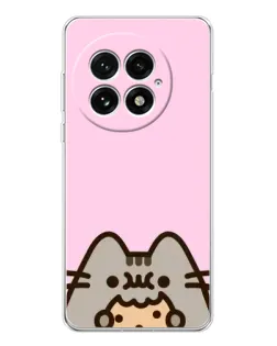 Чохол для OnePlus 13 з картинкою «Pusheen та печиво»