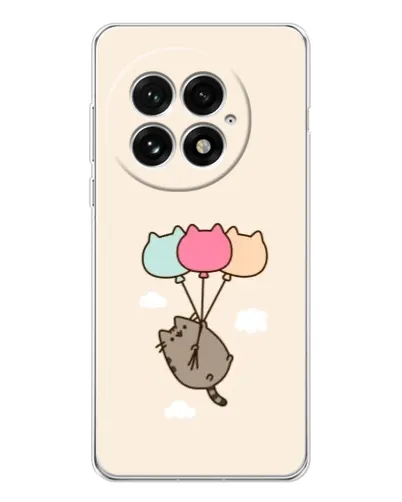 Чехол для OnePlus 13 с картинкой «Пушин на шариках» Чехол для OnePlus 13 с картинкой «Пушин на шариках»