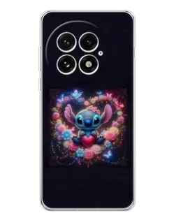 Чехол для OnePlus 13 с картинкой «Stitch в цветах»
