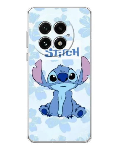 Чехол для OnePlus 13 с картинкой «Stitch среди цветов» Чехол для OnePlus 13 с картинкой «Stitch среди цветов»