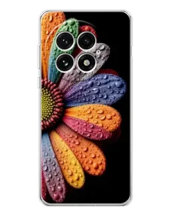 Чехол для OnePlus 13 с картинкой «Радужный цветок»