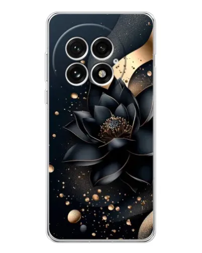 Чехол для OnePlus 13 с картинкой «Черный лотос» Чехол для OnePlus 13 с картинкой «Черный лотос»
