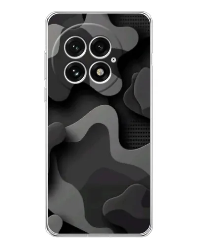 Чехол для OnePlus 13 с картинкой «Темный абстрактный камуфляж» Чехол для OnePlus 13 с картинкой «Темный абстрактный камуфляж»