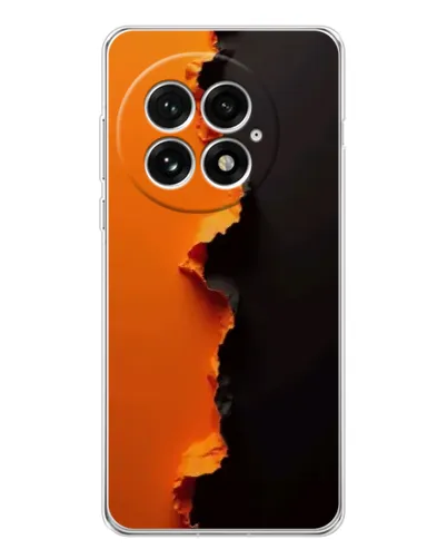 Чехол для OnePlus 13 с картинкой «Оранжевый разлом» Чехол для OnePlus 13 с картинкой «Оранжевый разлом»