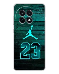 Чохол для OnePlus 13R з картинкою «Jordan Cyan 23»