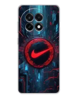 Чохол для OnePlus 13R з картинкою «Техногенний стиль Nike»