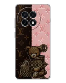 Чохол для OnePlus 13R з картинкою «Ведмедик у стилі LV» Чохол для OnePlus 13R з картинкою «Ведмедик у стилі LV»