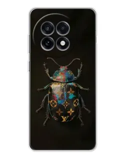 Чохол для OnePlus 13R з картинкою «LV — мармуровий принт»