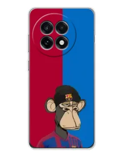Чохол для OnePlus 13R з картинкою «Bored Ape — фанат Барси» Чохол для OnePlus 13R з картинкою «Bored Ape — фанат Барси»