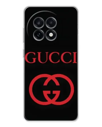 Чохол для OnePlus 13R з картинкою «Gucci — червоний логотип»