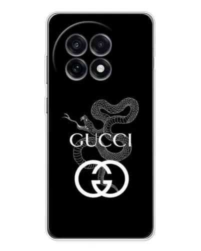 Чохол для OnePlus 13R з картинкою «Gucci — срібна змія»