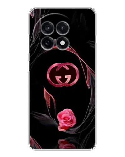 Чохол для OnePlus 13R з картинкою «Gucci — неонова троянда»