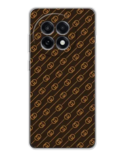 Чохол для OnePlus 13R з картинкою «Gucci — золоті діагоналі»