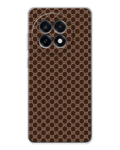 Чохол для OnePlus 13R з картинкою «Gucci — шоколадна сітка» Чохол для OnePlus 13R з картинкою «Gucci — шоколадна сітка»