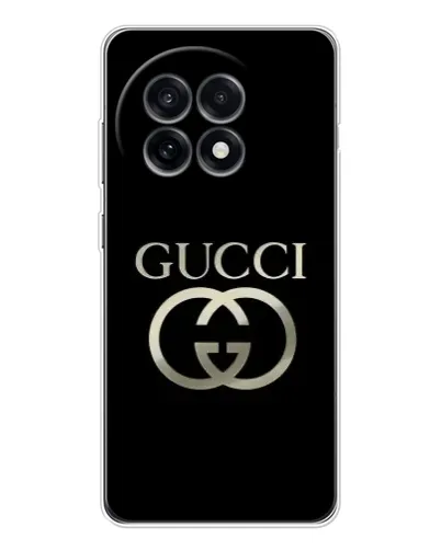 Чохол для OnePlus 13R з картинкою «Gucci — золото на чорному» Чохол для OnePlus 13R з картинкою «Gucci — золото на чорному»