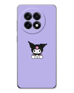 Чохол для OnePlus 13R з картинкою «Kuromi — фіолетовий мінімалізм» Чохол для OnePlus 13R з картинкою «Kuromi — фіолетовий мінімалізм»