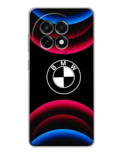 Чохол для OnePlus 13R з картинкою «Логотип BMW та неонові дуги»