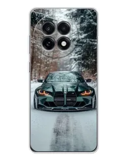 Чохол для OnePlus 13R з картинкою «BMW у зимовому лісі» Чохол для OnePlus 13R з картинкою «BMW у зимовому лісі»