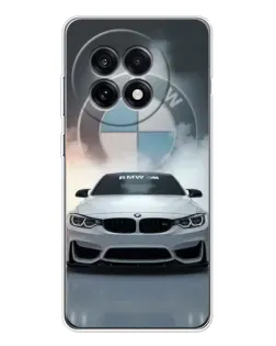 Чохол для OnePlus 13R з картинкою «BMW в білому диму» Чохол для OnePlus 13R з картинкою «BMW в білому диму»