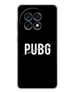 Чохол для OnePlus 13R з картинкою «PUBG — білий логотип»