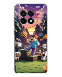 Чохол для OnePlus 13R з картинкою «Стів на фермі» Чохол для OnePlus 13R з картинкою «Стів на фермі»
