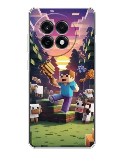 Чохол для OnePlus 13R з картинкою «Стів на фермі» Чохол для OnePlus 13R з картинкою «Стів на фермі»