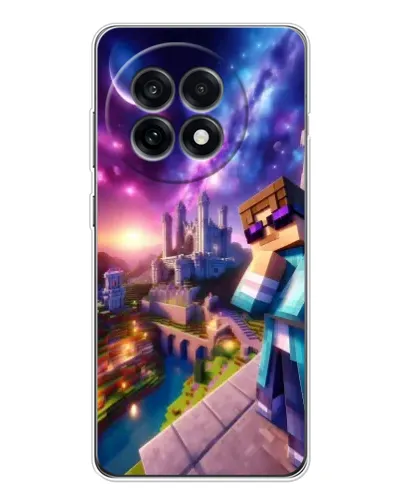 Чохол для OnePlus 13R з картинкою «Стів та космос» Чохол для OnePlus 13R з картинкою «Стів та космос»
