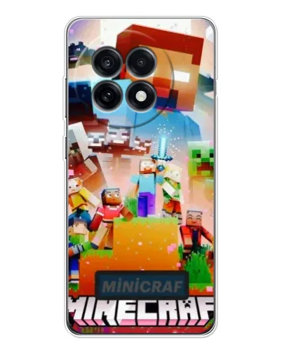 Чохол для OnePlus 13R з картинкою «Minecraft герої гри» Чохол для OnePlus 13R з картинкою «Minecraft герої гри»