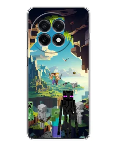 Чохол для OnePlus 13R з картинкою «Ендермен у лісі» Чохол для OnePlus 13R з картинкою «Ендермен у лісі»