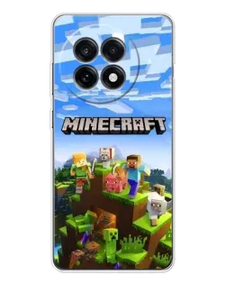 Чохол для OnePlus 13R з картинкою «Minecraft класичний світ» Чохол для OnePlus 13R з картинкою «Minecraft класичний світ»
