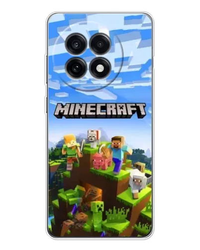 Чохол для OnePlus 13R з картинкою «Minecraft класичний світ» Чохол для OnePlus 13R з картинкою «Minecraft класичний світ»