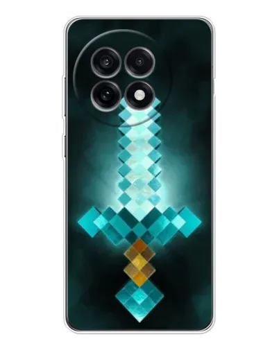 Чохол для OnePlus 13R з картинкою «Алмазний меч неон» Чохол для OnePlus 13R з картинкою «Алмазний меч неон»