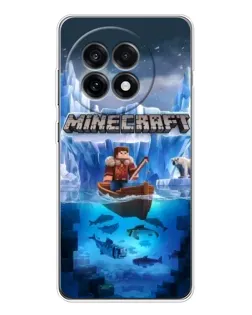 Чохол для OnePlus 13R з картинкою «Minecraft льодянийсвіт» Чохол для OnePlus 13R з картинкою «Minecraft льодянийсвіт»
