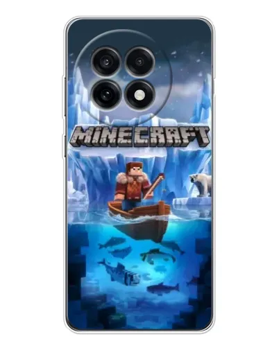 Чохол для OnePlus 13R з картинкою «Minecraft льодянийсвіт» Чохол для OnePlus 13R з картинкою «Minecraft льодянийсвіт»