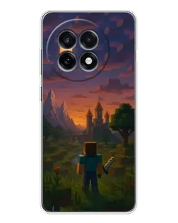 Чохол для OnePlus 13R з картинкою «Стів біля вежі» Чохол для OnePlus 13R з картинкою «Стів біля вежі»