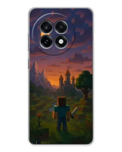 Чохол для OnePlus 13R з картинкою «Стів біля вежі» Чохол для OnePlus 13R з картинкою «Стів біля вежі»