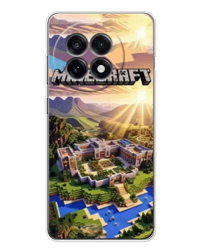 Чохол для OnePlus 13R з картинкою «Minecraft панорама» Чохол для OnePlus 13R з картинкою «Minecraft панорама»