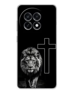 Чохол для OnePlus 13R з картинкою «Лев та Хрест»