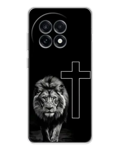 Чохол для OnePlus 13R з картинкою «Лев та Хрест»