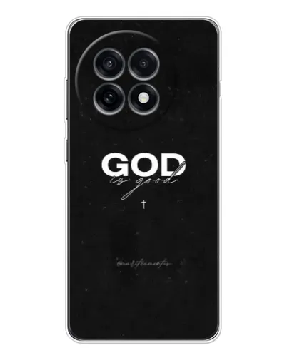 Чохол для OnePlus 13R з картинкою «GOD — Бог над усім»