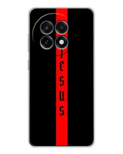 Чохол для OnePlus 13R з картинкою «Червона лінія віри»