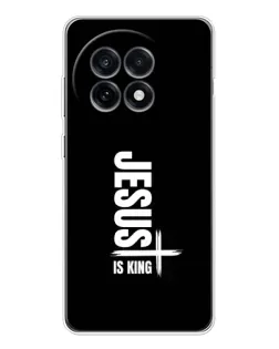 Чохол для OnePlus 13R з картинкою «Вертикаль віри Jesus»