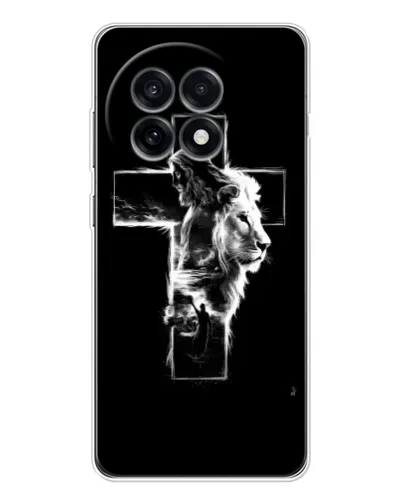 Чехол для OnePlus 13R с картинкой «Сияющий крест Jesus» Чехол для OnePlus 13R с картинкой «Сияющий крест Jesus»