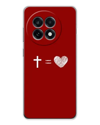 Чехол для OnePlus 13R с картинкой «Уравнение любви» Чехол для OnePlus 13R с картинкой «Уравнение любви»
