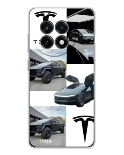 Чохол для OnePlus 13R з картинкою «Колаж Cybertruck Tesla» Чохол для OnePlus 13R з картинкою «Колаж Cybertruck Tesla»