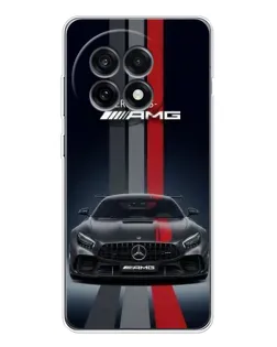 Чохол для OnePlus 13R з картинкою «Mercedes — білий карбон» Чохол для OnePlus 13R з картинкою «Mercedes — білий карбон»