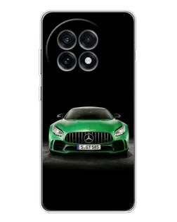 Чохол для OnePlus 13R з картинкою «Mercedes — неоновий лого»