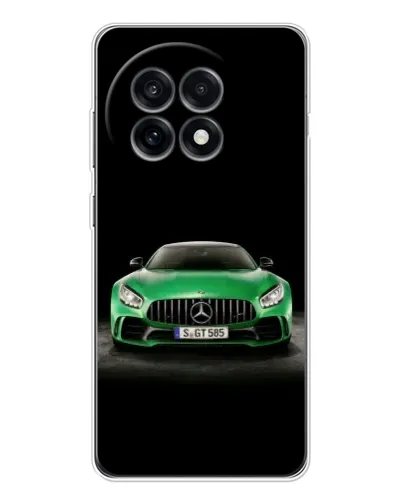 Чохол для OnePlus 13R з картинкою «Mercedes — неоновий лого»