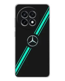 Чехол для OnePlus 13R с картинкой «Спортивные линии Mercedes»