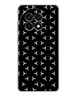 Чехол для OnePlus 13R с картинкой «Mercedes паттерн звезд»